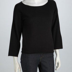 Bloom pull over , knitted sweater in black, dirty pink and camel